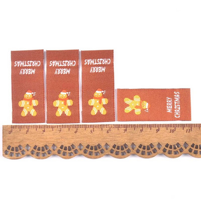 50 gab. Ziemassvētku vecīša/sniegavīra/ziemassvētku eglītes uzlīmes šūšanai. Piederumi Bērnu apģērbs DIY Amatniecība Roku darbs Apģērbi Materiāli Ziemassvētku birkas