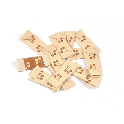 50 gab. Rudens kļavu lapu izšūšanas uzlīmes šūšanai Apģērba etiķetes Roku darbs Aksesuāri Apģērbs Birkas Kopšanas somas Logo DIY Amatniecība