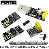 USB to ESP8266 WIFI moodul ESP-01 ESP-01S adapter tahvel arvutitelefon WIFI juhtmevaba side mikrokontrolleri arendus