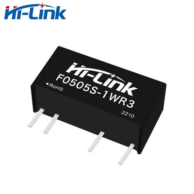 Hi-Link Offical Mini F0503/05/09/12/15/24S-1WR3 1W 3,3 V / 5 V / 9 V / 12 V / 15 V / 24 V nuolatinės srovės keitiklio maitinimo šaltinio išmanusis modulis