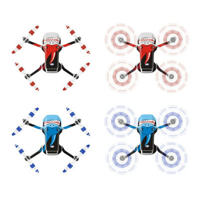 Drone Decals Ūdensnecaurlaidīgas ādas aizsargājošas PVC uzlīmes Drone Body Arm tālvadības pults aizsargs DJI Mavic Mini piederumiem