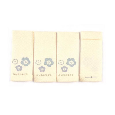 50 τμχ/παρτίδα Ετικέτες Πολύχρωμα Λουλούδια Έντυπη υφασμάτινη ετικέτα Ράψιμο Ρούχα Flag Παπούτσια Ρούχα DIY Αξεσουάρ χειροποίητων χειροτεχνιών C2887