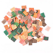 100 τμχ Χειροποίητες Ετικέτες Ρούχων Ανάγλυφες Ετικέτες DIY Flag Labels Για Ράψιμο Ενδυμάτων Κάλτσες Αξεσουάρ cp2393