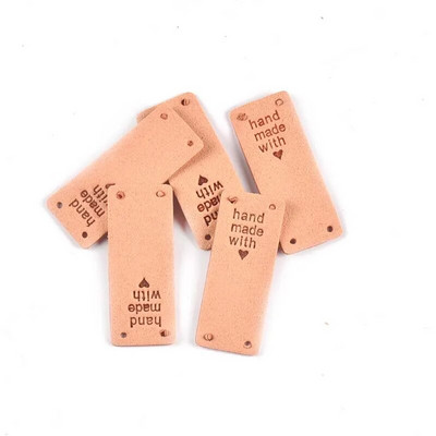 20 tk 20x50 mm mitmevärviline kiri, käsitsi valmistatud reljeefsete siltidega õmblemiseks Rõivad Aksessuaarid Rõivaste jalatsid Kotid Sildid DIY käsitöö