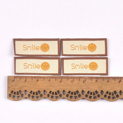 50Gb/Lot Karikatūras izšuvumi Mazgājami kopšanas uzlīmes apģērbiem Šūšanas piederumi Somas Smlie Sejas birkas Apģērbs DIY Crafts c3207