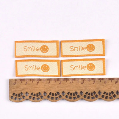 50Gb/Lot Karikatūras izšuvumi Mazgājami kopšanas uzlīmes apģērbiem Šūšanas piederumi Somas Smlie Sejas birkas Apģērbs DIY Crafts c3207