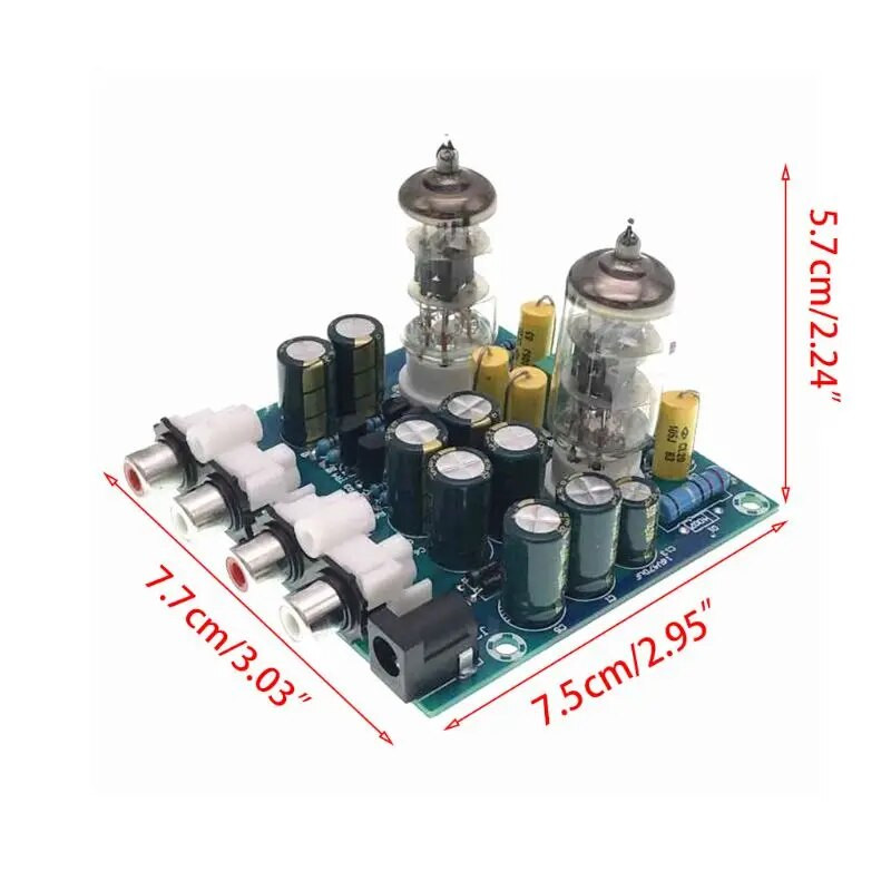 6J1 klapitoru eelvõimendi või plaadivõimendi eelvõimendi sapipuhvri jaoks, DIY 12 V