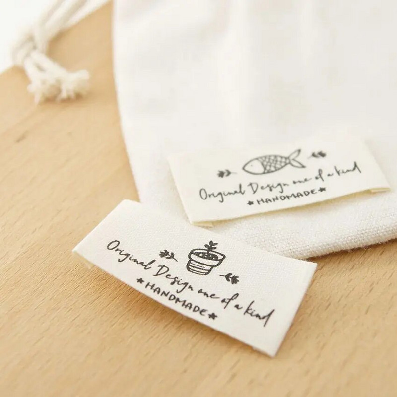 Βαμβακερή υφασμάτινη ετικέτα, ετικέτα γιακά ρούχων, υφασμάτινη ετικέτα, αξεσουάρ, ραμμένα στο χέρι, αξεσουάρ DIY