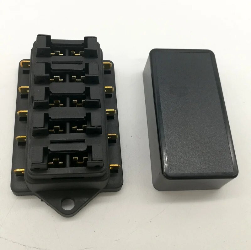 12V/24V 4 Way 5 way Car Truck Auto Blade Box Holder Fuse Circuit Standard ATO +free blade FUSE