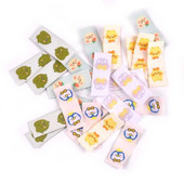 50Gb Karikatūras Dinozauru/Pingvīnu Etiķetes Apaviem Kopšanas somām Šūšana Apģērbs Roku darbs Piederumi DIY Amatniecība Audums Apģērbu Birkas