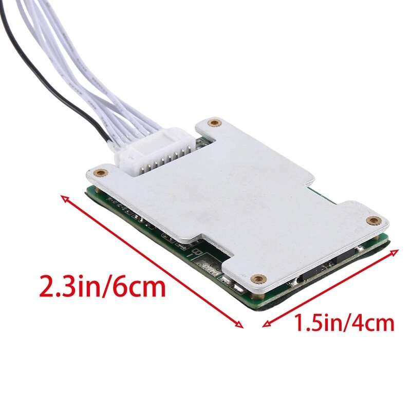 7 Series 24V 29,4V Equalization Protection Board 15A Current 20A Current Limit With Balanced BMS Protection Board