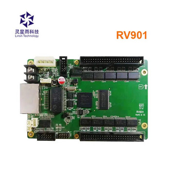 LINSN RV901H RV901 получаваща карта като RV908H32 RV905H RV907H за специален LCD екран, светодиоден дисплей с информация на шкафа