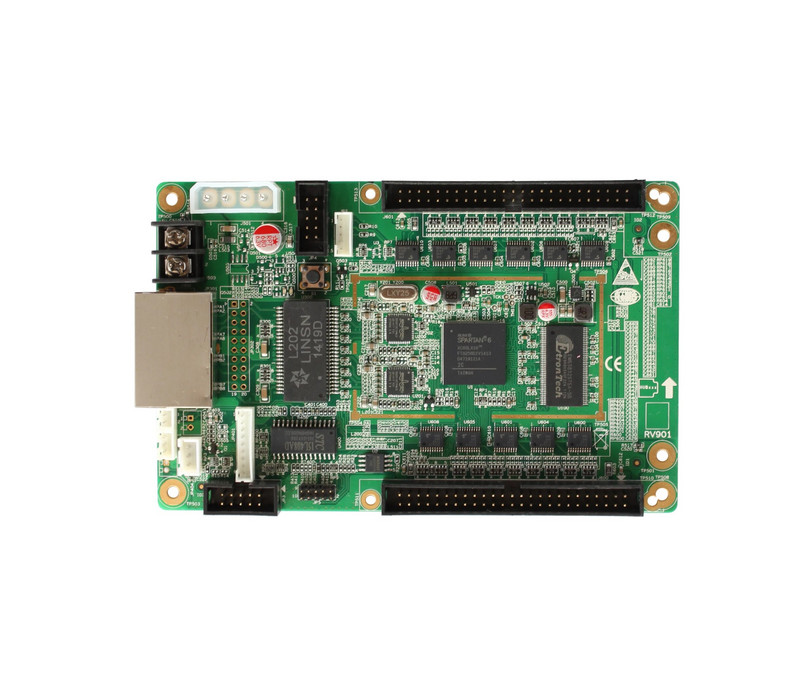 LINSN RV901H RV901 saņemšanas karte, piemēram, RV908H32 RV905H RV907H īpašam LCD ekrāna LED skapja informācijas ekrāna displejam