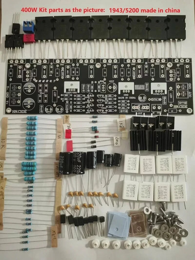 400 W isetegemise komplektid TTA1943 TTC5200 monokanaliga suure võimsusega tagumise astme võimsusvõimendi plaadikiip, valmistatud Hiinas