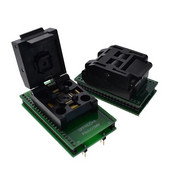 0,5 χιλιοστά Picth LQFP48 σε DIP48 Προσαρμογέας προγραμματισμού / TQFP48 σε DIP48 Προσαρμογέας QFP48 σε DIP48 TQFP32 QFP32 TO DIP3 Δοκιμαστική υποδοχή IC