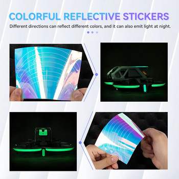 Φθορίζον αυτοκόλλητο για Dji Avata Luminous Decals Night Light Drone Decor Avata FPV Sticker Accessories