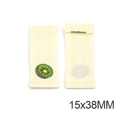 20 buc Etichete din pânză pentru fructe Etichetă manuală, căpșuni, pepene verde, etichetă realizată manual pentru copii, bricolaj, șosete, eșarfă, consumabile de cusut 13*38MM