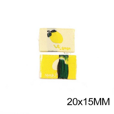 50 buc Etichete handmade Etichetă pentru îmbrăcăminte Căpșuni Cireșe Etichetă realizată manual pentru haine copii Etichete pentru cusut fructe DIY Carfts 15*40MM