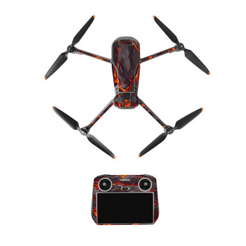 Αυτοκόλλητα από PVC για δέρμα για DJI Mavic 3 Pro Drone Decal Αυτοκόλλητο δέρματος Drone Body+Κάλυμμα τηλεχειριστηρίου RC Σετ πολύχρωμα αξεσουάρ