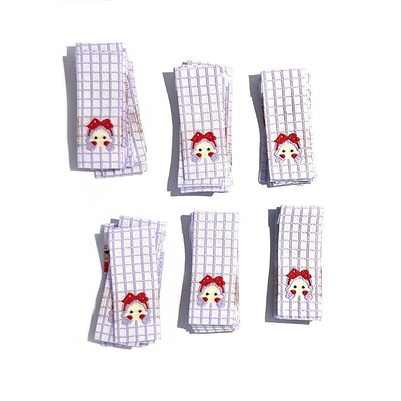 50 τμχ Κέντημα Lovely girl χρωματιστές ετικέτες για χειροποίητες ετικέτες Παιδικά ρούχα φροντίδας παπούτσια Τσάντες DIY χειροτεχνίες ενδυμάτων Αξεσουάρ ραπτικής