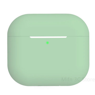 Θήκη για AirPods Pro 2 3 Προστατευτικό κάλυμμα θήκης υγρής σιλικόνης Εξαιρετικά λεπτό απλό Soft Protect κάλυμμα για airpods 3ης γενιάς