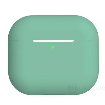 Θήκη για AirPods Pro 2 3 Προστατευτικό κάλυμμα θήκης υγρής σιλικόνης Εξαιρετικά λεπτό απλό Soft Protect κάλυμμα για airpods 3ης γενιάς