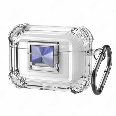 Husă pentru comutator din fibră de carbon pentru Airpods Pro 2 Husă pentru căști Airpod 3 2021 Husă rezistentă la șocuri pentru Husă de bărbat pentru Airpods Pro 1 2 3
