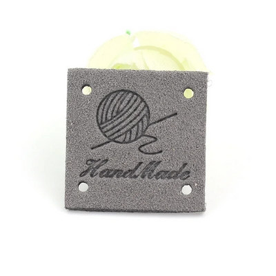 30 buc 2,5 cm etichete în relief din piele lucrate manual pentru haine, bricolaj, pălării, pungi, etichete pentru blugi, accesorii pentru îmbrăcăminte