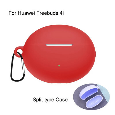 Husă din silicon pentru căști pentru Huawei Freebuds 5i 4 4i 4e Pro 2 5 Husă Protector pentru căști Freebuds 5i 5 i 4 i Husă cu cârlig
