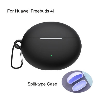Husă din silicon pentru căști pentru Huawei Freebuds 5i 4 4i 4e Pro 2 5 Husă Protector pentru căști Freebuds 5i 5 i 4 i Husă cu cârlig