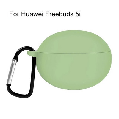 Husă din silicon pentru căști pentru Huawei Freebuds 5i 4 4i 4e Pro 2 5 Husă Protector pentru căști Freebuds 5i 5 i 4 i Husă cu cârlig