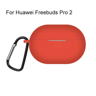 Husă din silicon pentru căști pentru Huawei Freebuds 5i 4 4i 4e Pro 2 5 Husă Protector pentru căști Freebuds 5i 5 i 4 i Husă cu cârlig