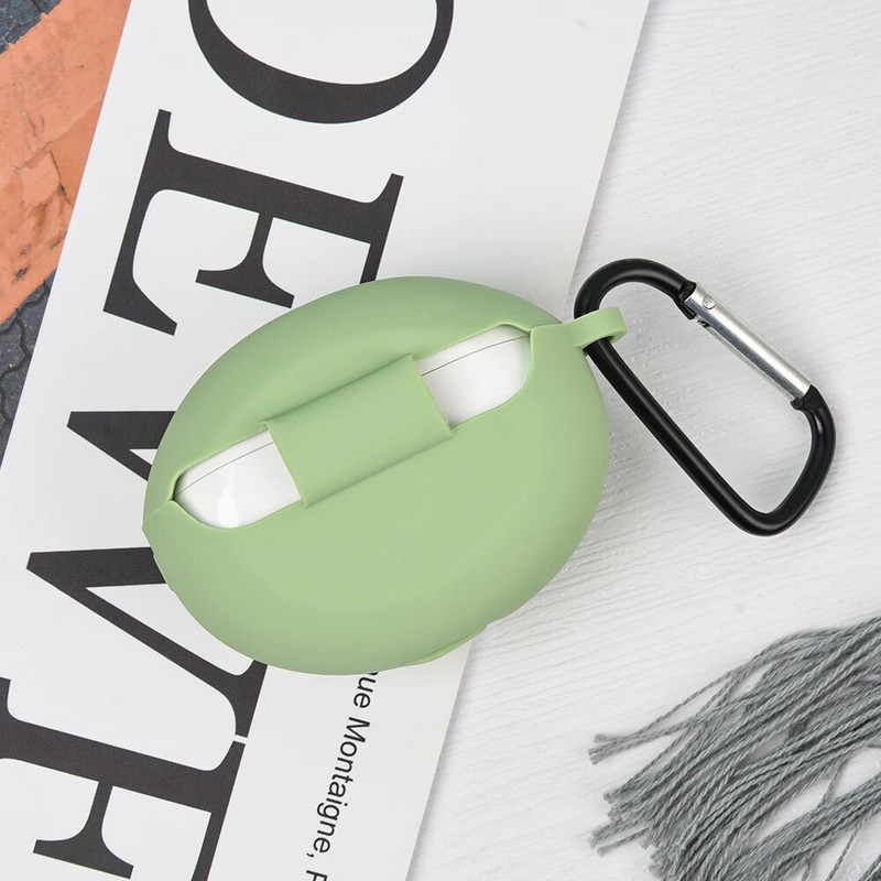 Silikonska maska za slušalice za Huawei Freebuds 5i 4 4i 4e Pro 2 5 Zaštitna maska za slušalice Freebuds 5i 5 i 4 i Torbica s kukicom