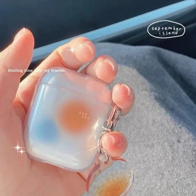 Potrivit pentru Apple Bluetooth ins flower AirPods Pro a doua husă de protecție husă moale transparentă Pentru Air Pods 1/2/3 generație