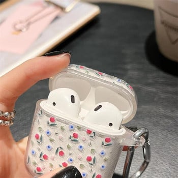 Πολύχρωμη θήκη ακουστικών Heart για AirPods 1 2 3 Pro 2nd Cases Flower Glitter TPU για AirPods 3 2 1 Κουτί φόρτισης ακουστικών Bluetooth