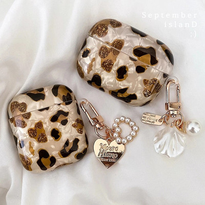 Θήκη Leopard Girl για AirPods Pro 2 Θήκη USB C για Airpod pro 2 Airpods3 Θήκη Μαλακό κάλυμμα σιλικόνης για airpods pro 3 2 1 Funda