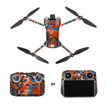 Mini 3 Camera Drone Decals for DJI MINI 3 PVC αυτοκόλλητο Drone Body Τηλεχειριστήριο Skin Protective Film RC-N1/DJI RC Accessories