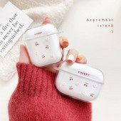 Paredzēts Airpods2/Pro/Pro2/3. paaudzes austiņu korpusam Bluetooth austiņu aizsargmaciņš Caurspīdīgs caurspīdīgs mīksts TPU ziedu dizaina apvalks