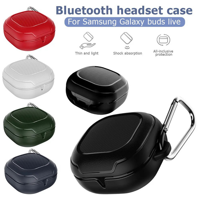 Δερμάτινη θήκη πολυτελείας για Samsung Galaxy Buds 2 Pro FE Θήκη Για samsung buds2 buds 2 Case Cover Galaxy Buds Live Pro Funda