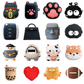 Geanta de mână Cute Cat Husă minunată pentru Apple Airpods 2 3 generație Husă pentru AirPods Pro 2nd Gen Protectie pentru Air Pods Shell Shield