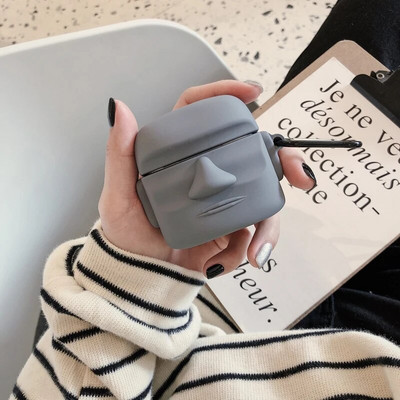 Geanta de mână Cute Cat Husă minunată pentru Apple Airpods 2 3 generație Husă pentru AirPods Pro 2nd Gen Protectie pentru Air Pods Shell Shield