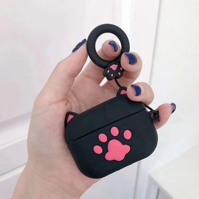 Geanta de mână Cute Cat Husă minunată pentru Apple Airpods 2 3 generație Husă pentru AirPods Pro 2nd Gen Protectie pentru Air Pods Shell Shield