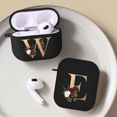 Pentru Airpods Pro 2 Husă cu litere din silicon Husă pentru căști Husă pentru căști Carcasă pentru căști pentru Apple Air pod 3 Pro a doua generație USB C