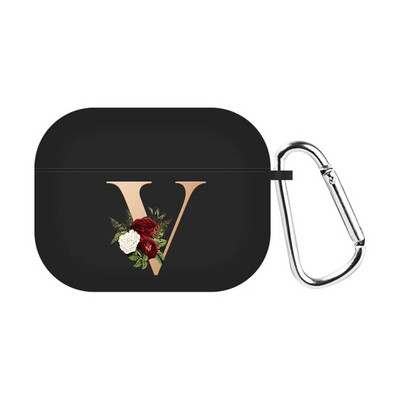 Pentru Airpods Pro 2 Husă cu litere din silicon Husă pentru căști Husă pentru căști Carcasă pentru căști pentru Apple Air pod 3 Pro a doua generație USB C