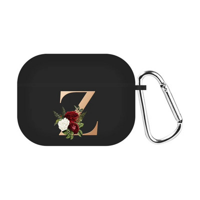 Pentru Airpods Pro 2 Husă cu litere din silicon Husă pentru căști Husă pentru căști Carcasă pentru căști pentru Apple Air pod 3 Pro a doua generație USB C