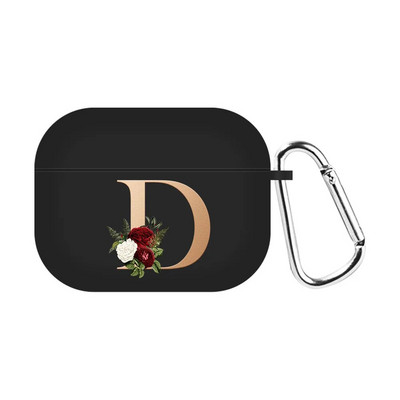 Pentru Airpods Pro 2 Husă cu litere din silicon Husă pentru căști Husă pentru căști Carcasă pentru căști pentru Apple Air pod 3 Pro a doua generație USB C