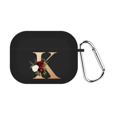 Pentru Airpods Pro 2 Husă cu litere din silicon Husă pentru căști Husă pentru căști Carcasă pentru căști pentru Apple Air pod 3 Pro a doua generație USB C