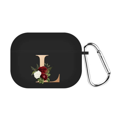Pentru Airpods Pro 2 Husă cu litere din silicon Husă pentru căști Husă pentru căști Carcasă pentru căști pentru Apple Air pod 3 Pro a doua generație USB C