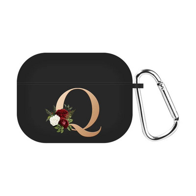 Pentru Airpods Pro 2 Husă cu litere din silicon Husă pentru căști Husă pentru căști Carcasă pentru căști pentru Apple Air pod 3 Pro a doua generație USB C