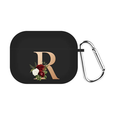 Pentru Airpods Pro 2 Husă cu litere din silicon Husă pentru căști Husă pentru căști Carcasă pentru căști pentru Apple Air pod 3 Pro a doua generație USB C